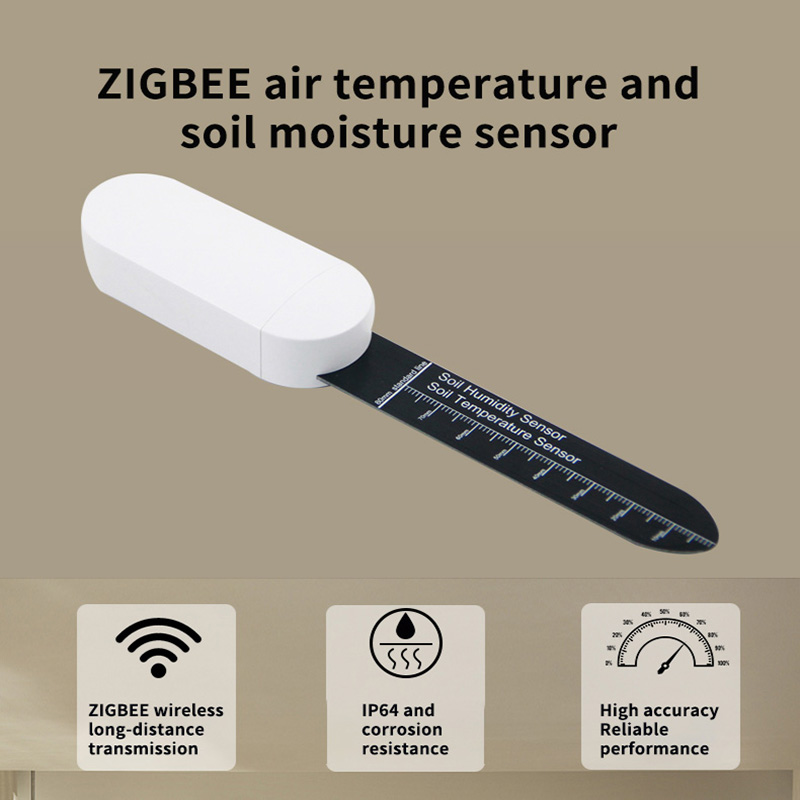 Tuya Zigbee Soil Moisture Sens - đánh giá và giá Tuya Zigbee Soil Moisture Temperature Sensor