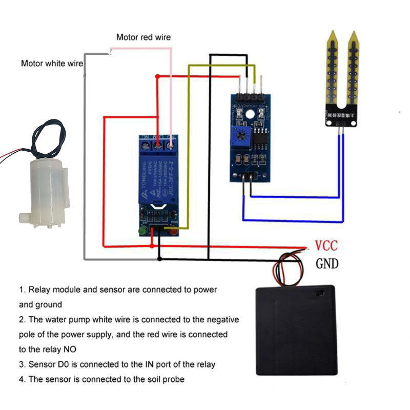 Automatic Irrigation Module DI - đánh giá và giá Soil Moisture Sensor Relay Module Arduino