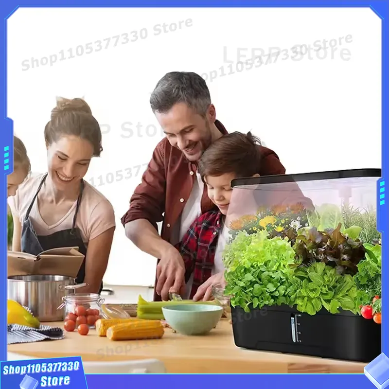 Smart Hydroponic Growing Syste - đánh giá và giá Indoor Herb Garden Grow Light Smart Kit