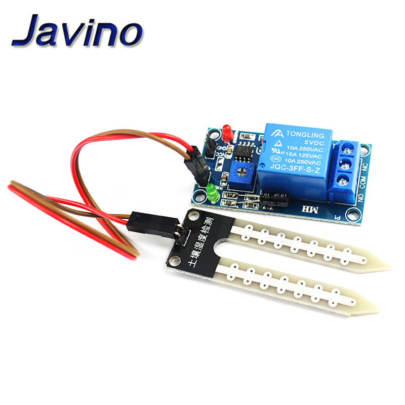 5V/12V Đất Ẩm Kế Cảm Biến Phát - đánh giá và giá Soil Moisture Sensor Relay Module Arduino