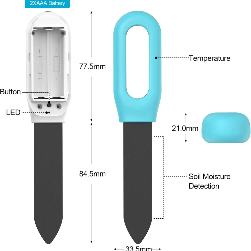 Wifi Zigbee Smart Soil Tester  - đánh giá và giá Wifi Soil Moisture Sensor Garden App