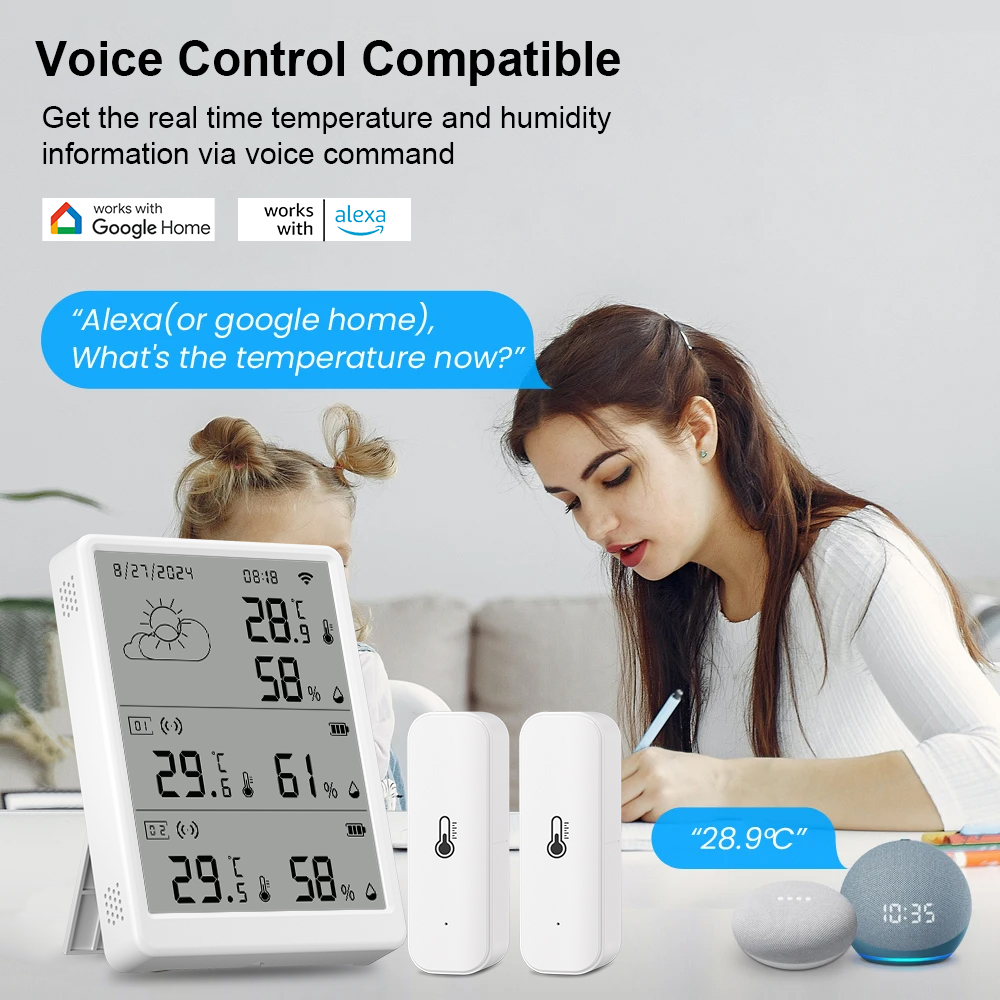 SMATRUL Tuya WiFi High Precisi - đánh giá và giá Wireless Weather Station Indoor Outdoor