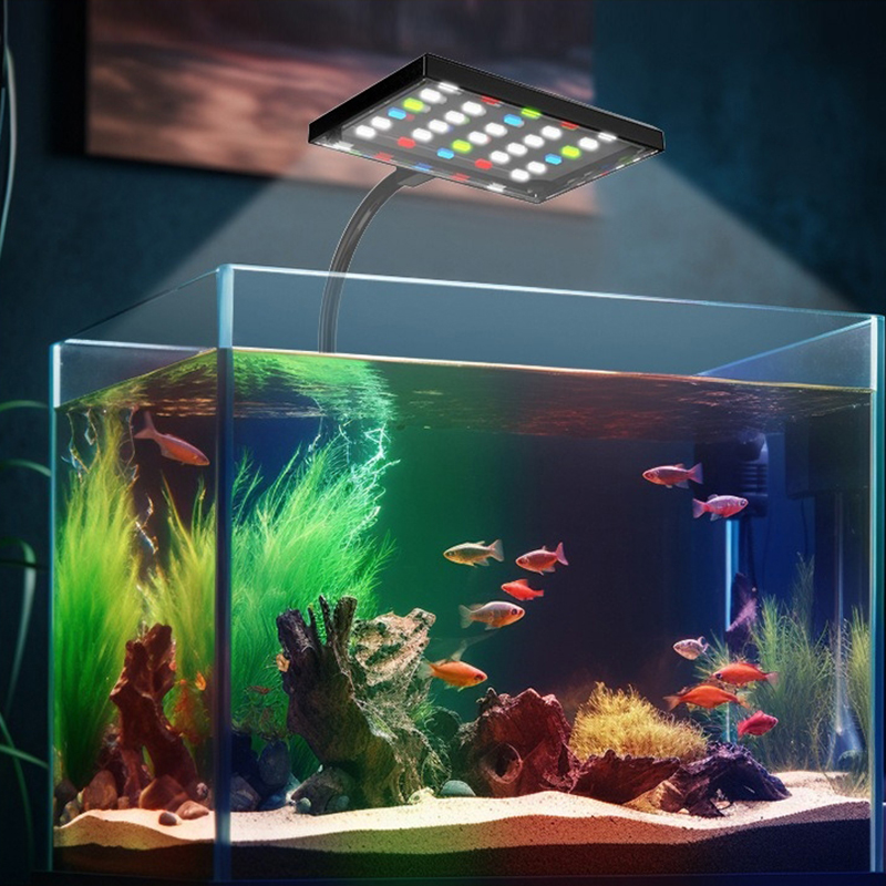 Aquarium USB LED Light Full Sp - đánh giá và giá Plant Grow Light Full Spectrum Clip On