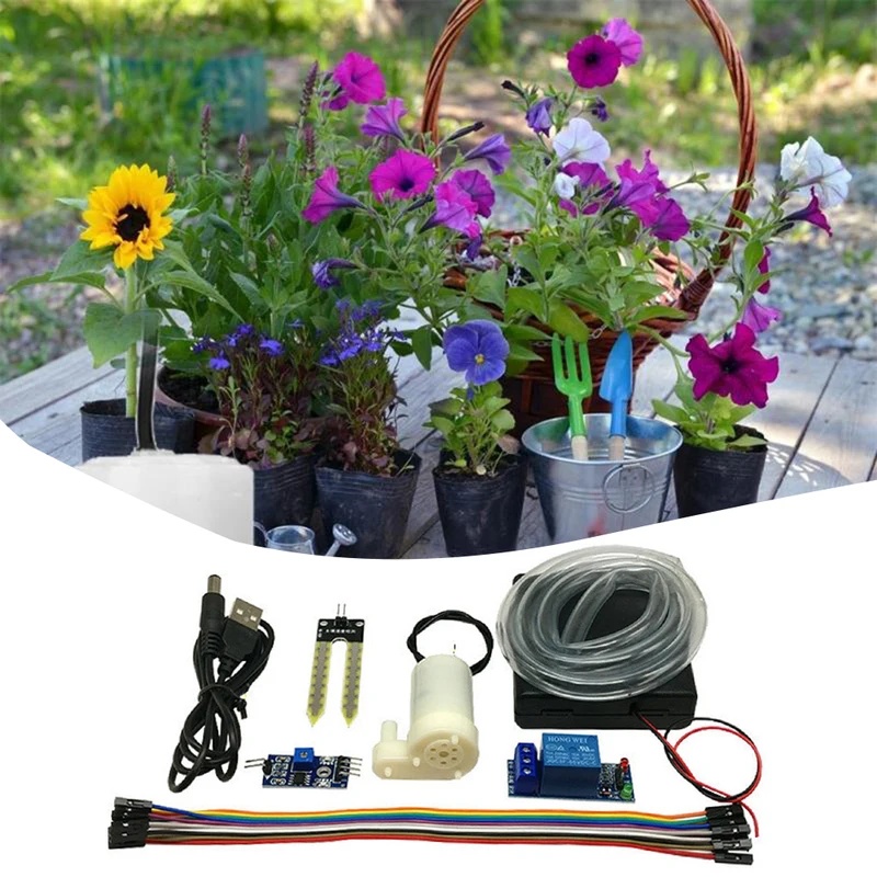 16PCS/set Automatic Irrigation - đánh giá và giá Soil Moisture Sensor Relay Module Arduino