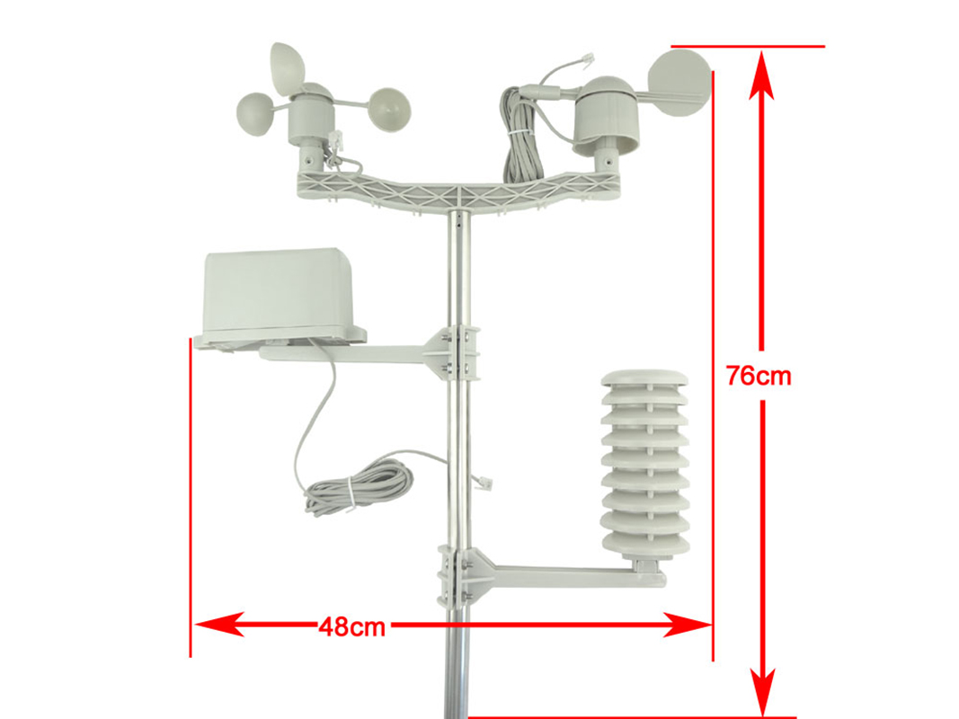 1 bộ của Phụ Tùng (đơn vị ngoà - đánh giá và giá Wireless Weather Station Indoor Outdoor