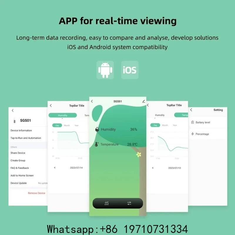 Wifi Zigbee Smart Soil Tester  - đánh giá và giá Wifi Soil Moisture Sensor Garden App