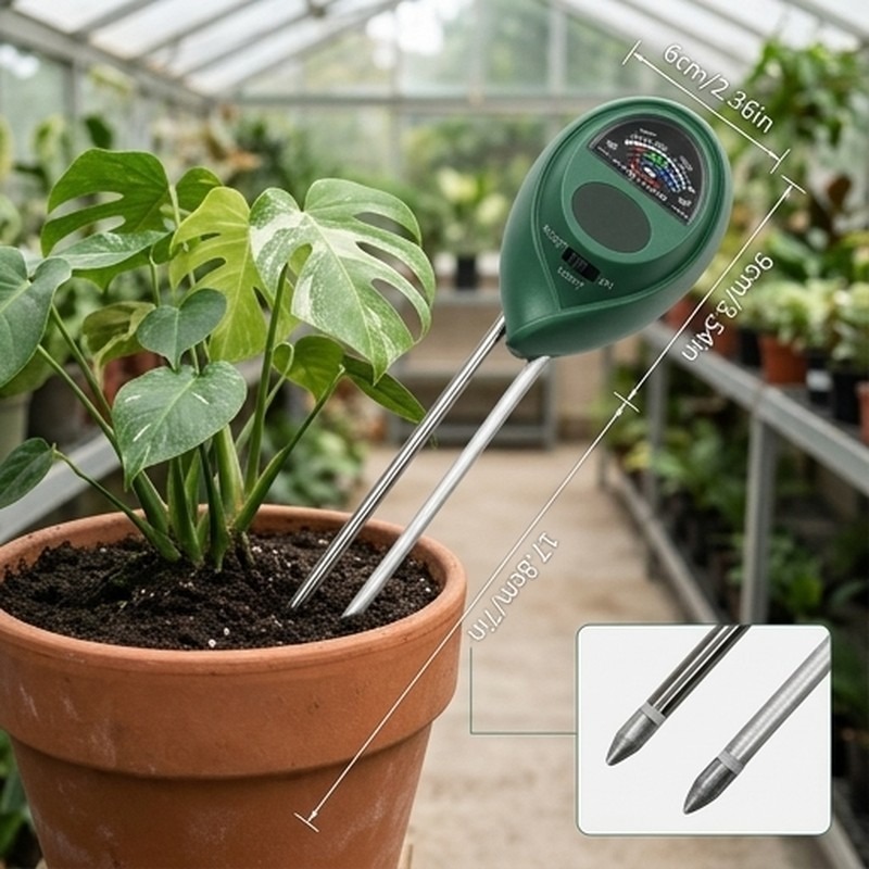 3 in 1 Soil PH Tester Sunlight - đánh giá và giá Soil Ph Meter 3 In 1 Moisture Sunlight