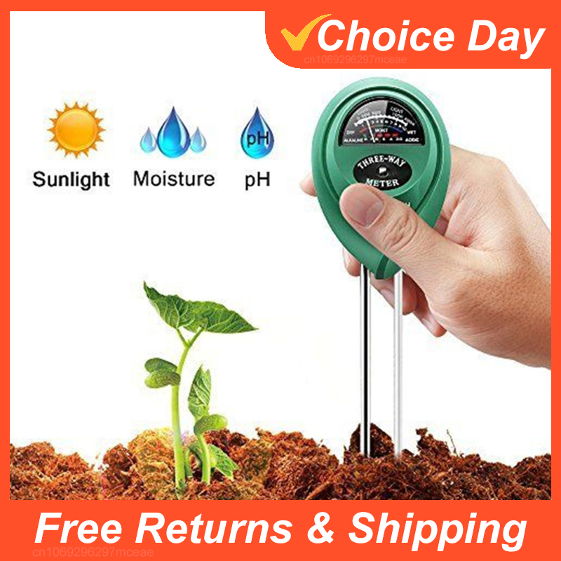 3 in 1 Soil PH Meter Sunlight  - đánh giá và giá Soil Ph Meter 3 In 1 Moisture Sunlight
