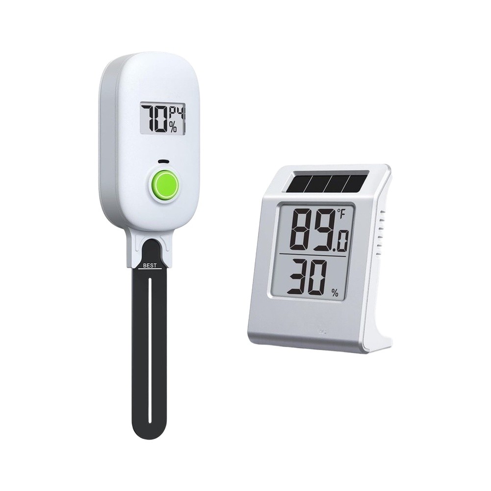 Light Driven For Thermo Hygrom - đánh giá và giá Smart Plant Sensor Soil Moisture Meter