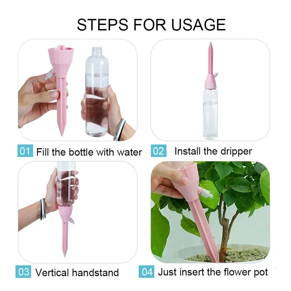 3Pcs Adjustable Drip Irrigatio - đánh giá và giá Automatic Plant Watering Spikes Drip Kit