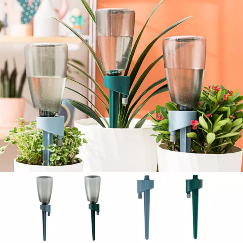 Adjustable Plant Self Watering - đánh giá và giá Automatic Plant Watering Spikes Drip Kit