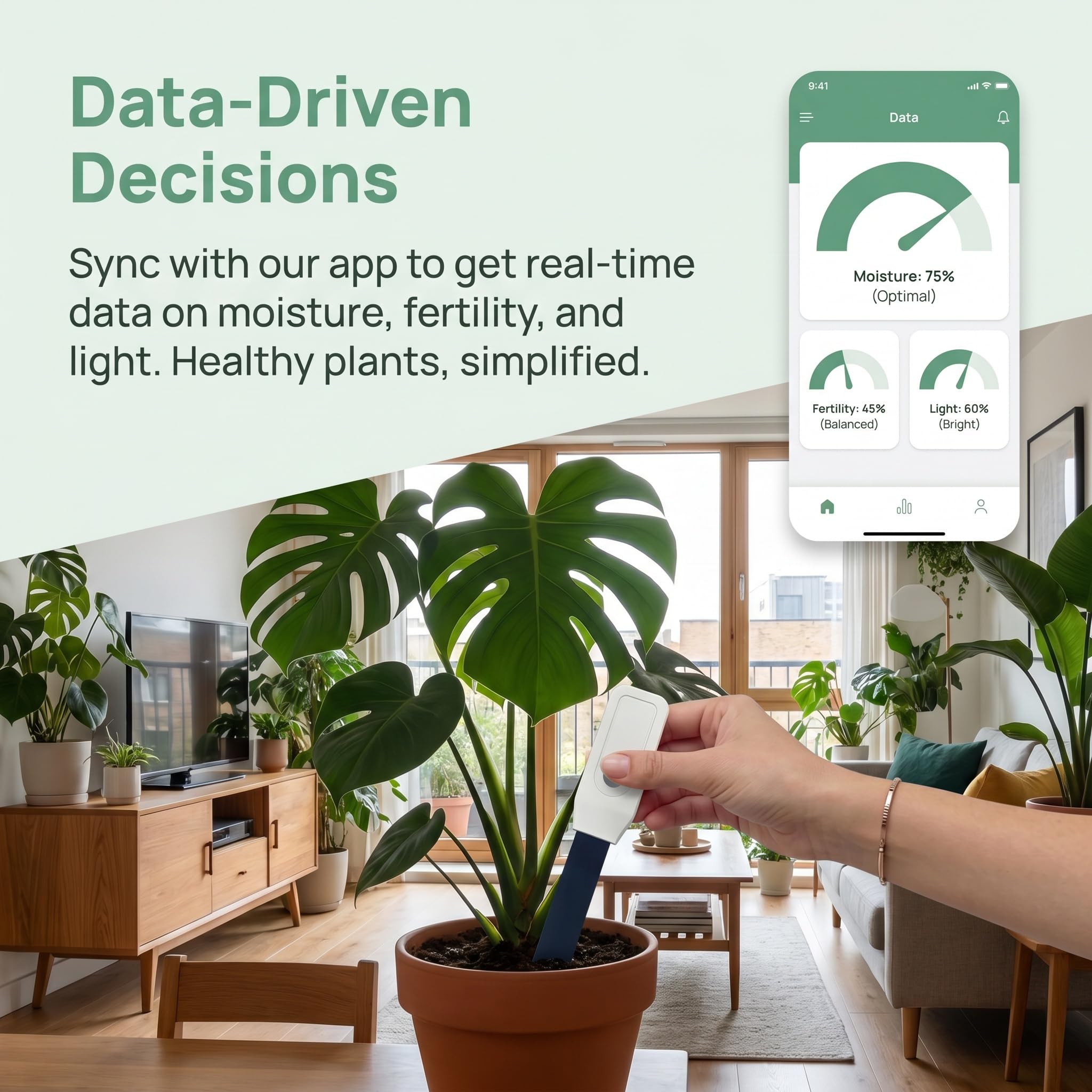 WiFi Bluetooth Soil Moisture S - đánh giá và giá Wifi Soil Moisture Sensor Garden App