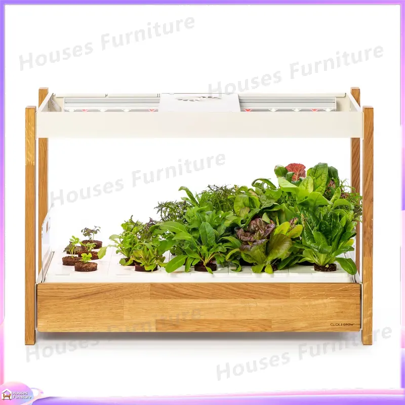 Smart Vertical Hydroponics Sys - đánh giá và giá Indoor Herb Garden Grow Light Smart Kit