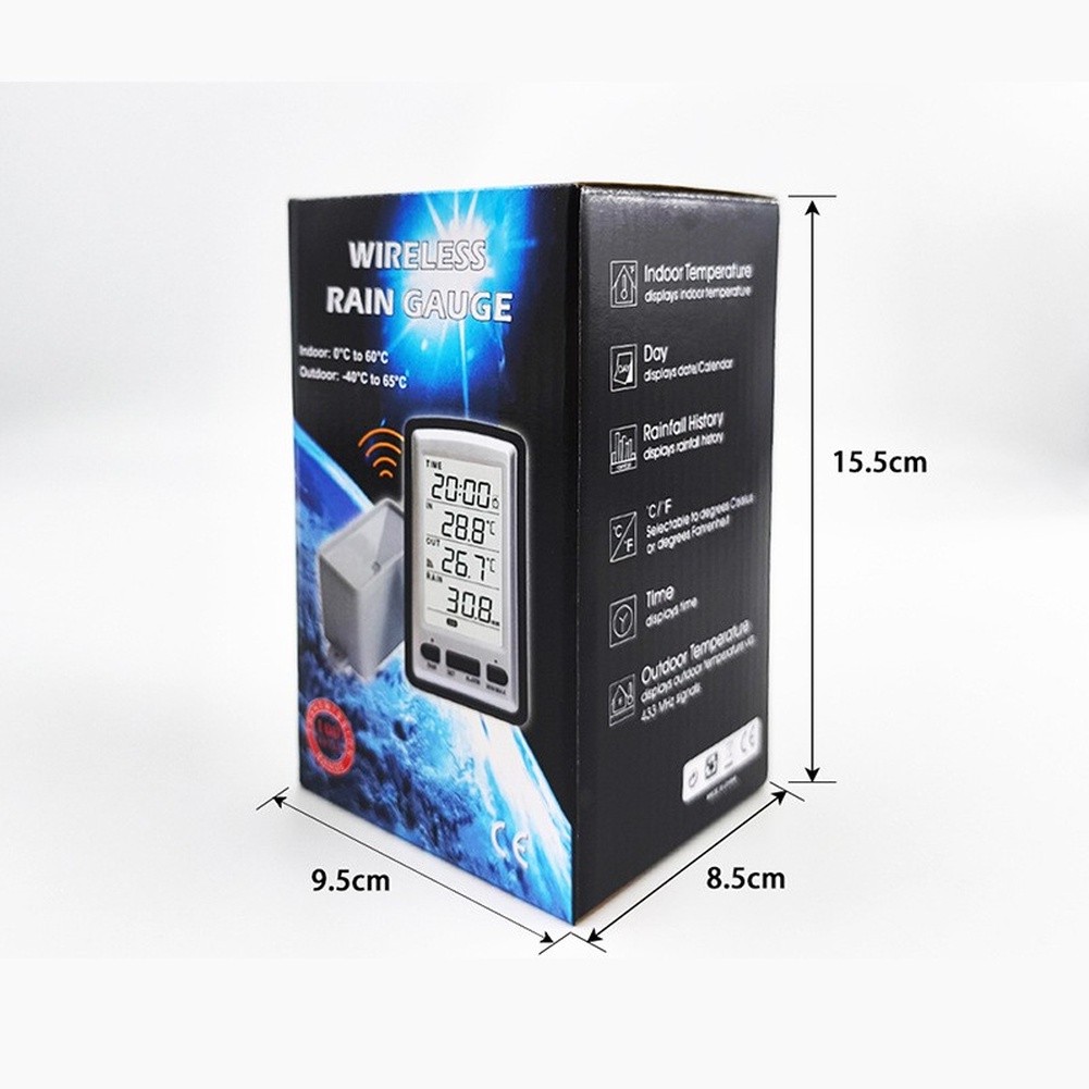 Digital Wireless Rain Gauge We - đánh giá và giá Wireless Weather Station Indoor Outdoor