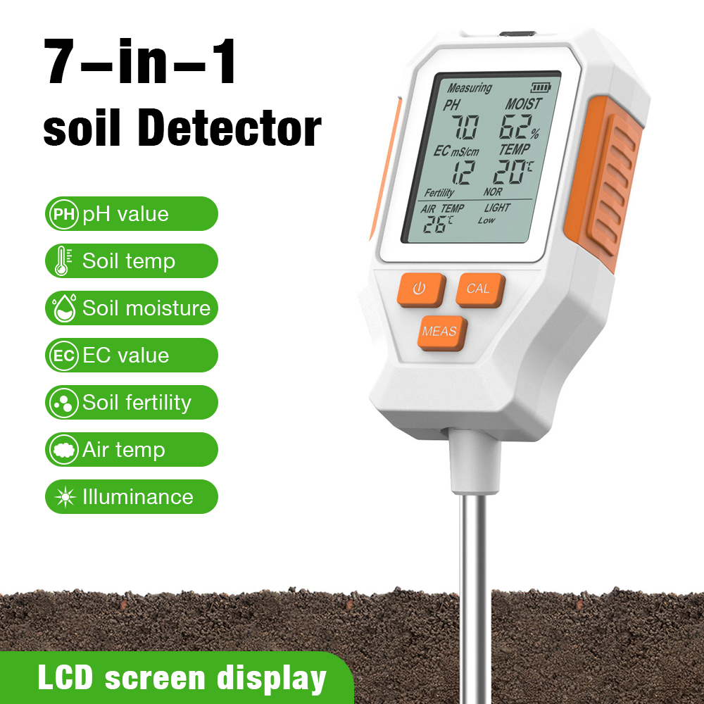 3 in 1 / 7 in 1 Digital Soil T - đánh giá và giá Soil Ph Meter 3 In 1 Moisture Sunlight