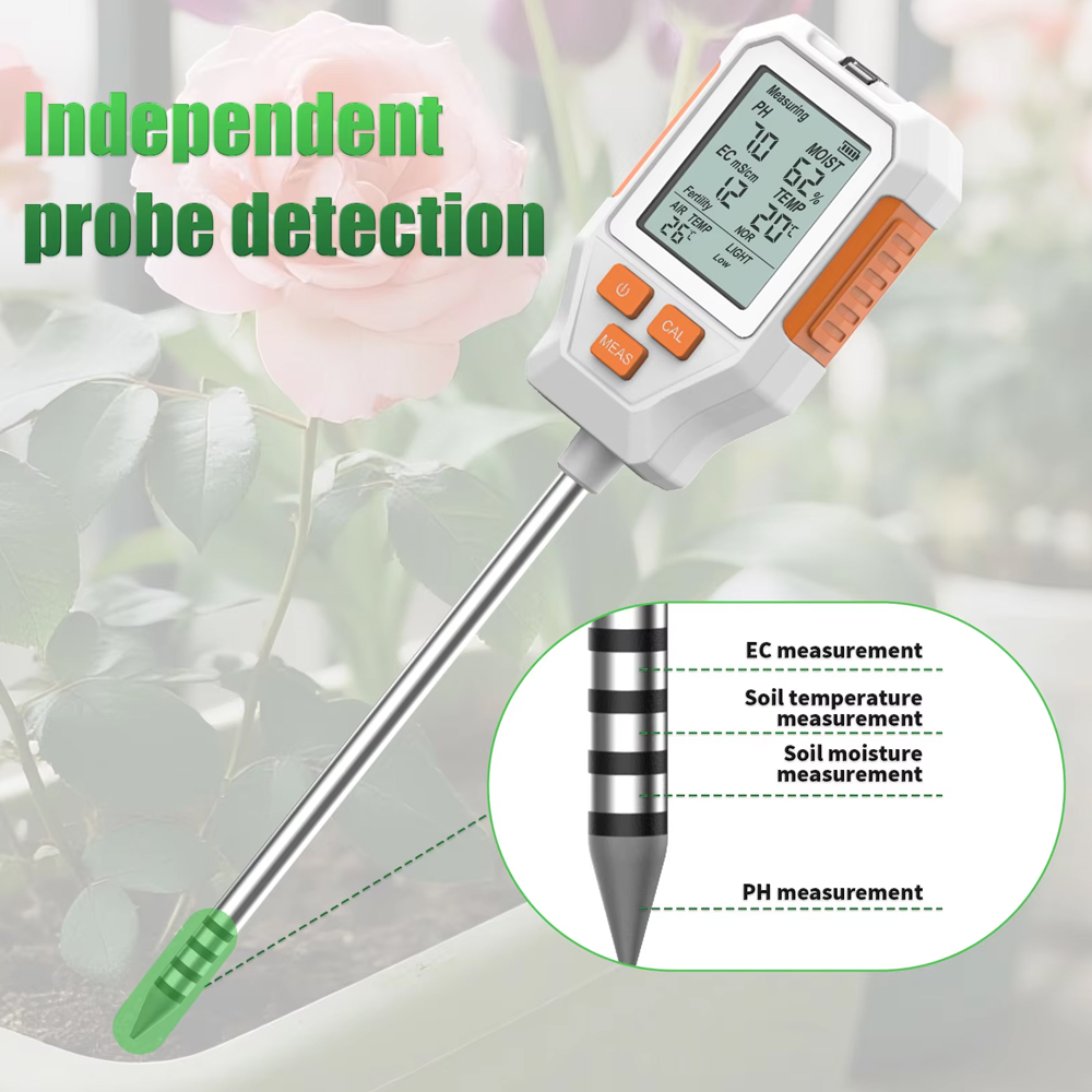 3 in 1 / 7 in 1 Digital Soil T - đánh giá và giá Soil Ph Meter 3 In 1 Moisture Sunlight
